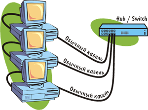   Hub / Switch